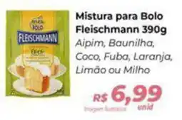 Hiper Moreira Mistura para Bolo Fleischmann oferta