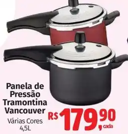 Supermercados Mateus Panela de Pressão Tramontina Vancouver Várias Cores oferta