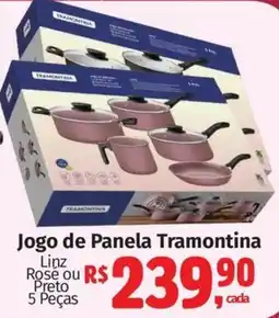 Supermercados Mateus Jogo de Panela Tramontina oferta