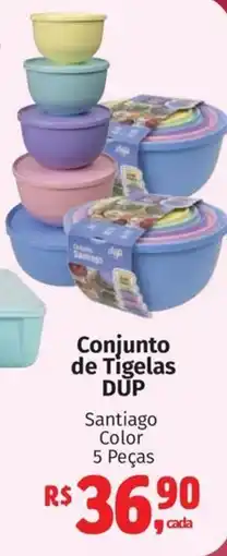 Supermercados Mateus Conjunto de Tigelas DUP oferta