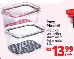 Supermercados Mateus Pote Plasútil oferta