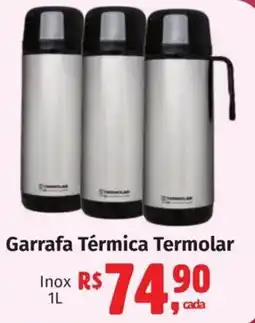 Supermercados Mateus Garrafa Térmica Termolar Inox oferta