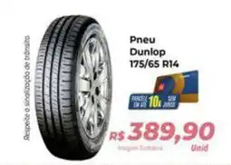 Hiper Moreira Pneu Dunlop 175/65 R14 oferta