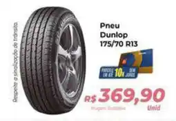 Hiper Moreira Pneu Dunlop 175/70 R13 oferta