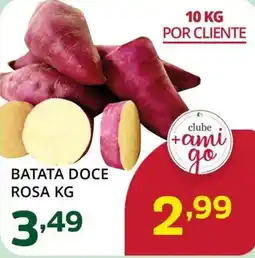 Supermercados Guanabara Batata doce rosa oferta