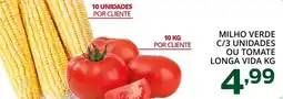Supermercados Guanabara Milho verde c/3 unidades ou tomate longa vida oferta