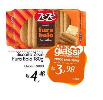 Giassi Supermercados Biscoito Zezé Fura Bolo oferta