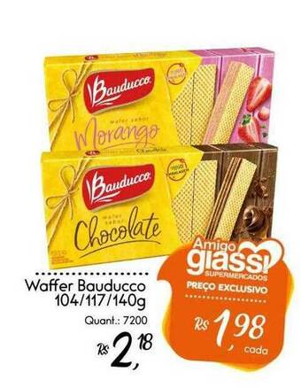 Giassi Supermercados Waffer Bauducco oferta