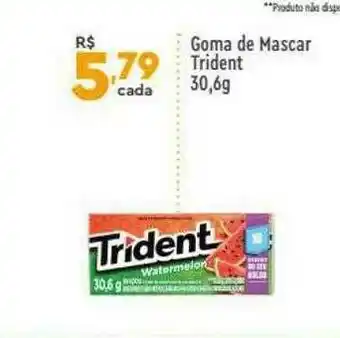 Supper Rissul Goma De Mascar Trident oferta