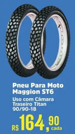 Supermercados Mateus Pneu Para Moto Maggion ST6 oferta