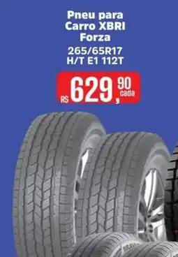 Supermercados Mateus Pneu para Carro XBRI Forza oferta
