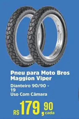Supermercados Mateus Pneu para Moto Bros Maggion Viper oferta