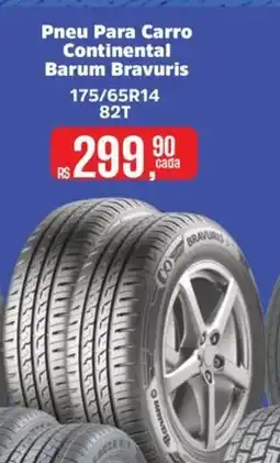 Supermercados Mateus Pneu Para Carro Continental Barum Bravuris oferta