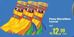 Supermercados Mateus Pano Microfibra Luxcar oferta