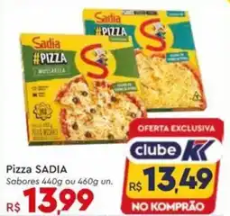 Komprao Atacadista Pizza SADIA Sabores 440g ou 460g un. oferta