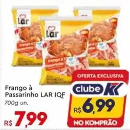 Komprao Atacadista Frango à Passarinho LAR IQF oferta