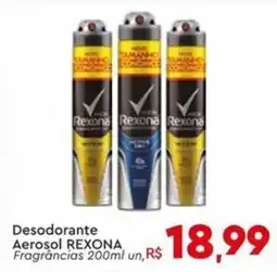Komprao Atacadista Desodorante Aerosol REXONA Fragrâncias oferta