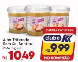 Komprao Atacadista Alho Triturado Sem Sal Bontraz oferta