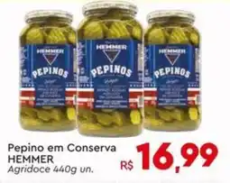Komprao Atacadista Pepino em Conserva HEMMER Agridoce oferta