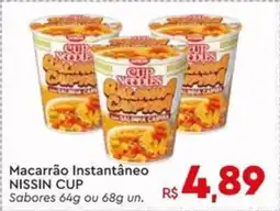 Macarrão Instantâneo NISSIN CUP