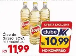 Óleo de Girasol SOYA PET un.