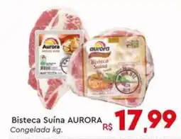 Komprao Atacadista Bisteca Suína AURORA Congelada oferta