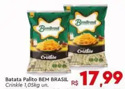 Batata Palito BEM BRASIL Crinkle un.