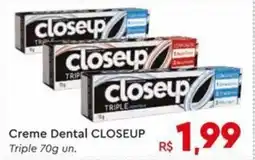 Creme Dental CLOSEUP Triple un.