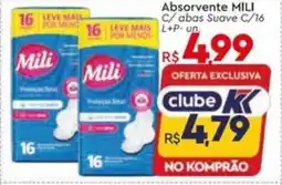 Komprao Atacadista Absorvente MILI oferta