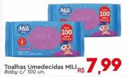 Komprao Atacadista Toalhas Umedecidas MILI Baby oferta