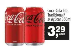 Asun Coca-Cola lata Tradicional/ s/ Açúcar oferta