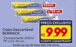 Copo Descartável BOMPACK