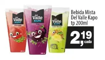 Asun Bebida Mista Del Valle Kapo tp oferta
