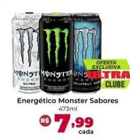 Ultrabox Energético Monster Sabores oferta