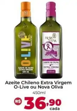 Ultrabox Azeite Chileno Extra Virgem O-Live ou Nova Oliva oferta
