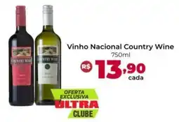 Ultrabox Vinho Nacional Country Wine oferta