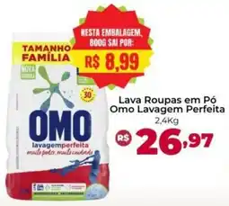 Ultrabox Lava Roupas em Pó Omo Lavagem Perfeita oferta