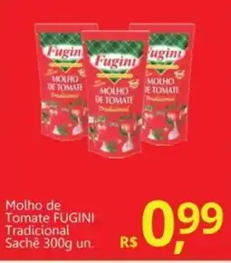 Molho de Tomate FUGINI Tradicional Sachê un.