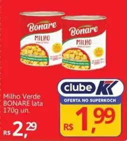 Milho Verde BONARE lata