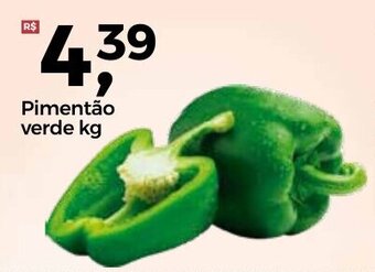 Frangolândia Pimentao Verde 1kg oferta