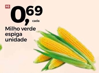 Frangolândia Milho Verde espiga unidade oferta