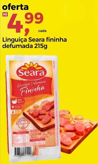 Frangolândia Linguica Seara Fininha Defumada 215g oferta