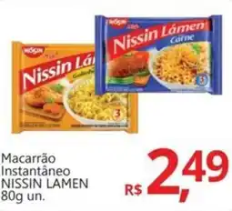 Supermercados Koch Macarrão Instantâneo NISSIN LAMEN un. oferta