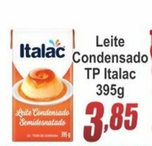 Serrano Supermercado Leite Condensado TP Italac 395g oferta