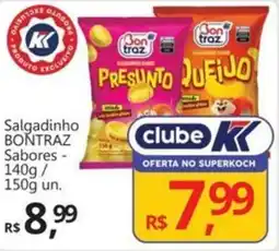 Supermercados Koch Salgadinho BONTRAZ Sabores oferta