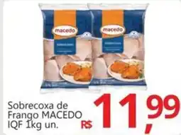 Supermercados Koch Sobrecoxa de Frango MACEDO IQF un. oferta