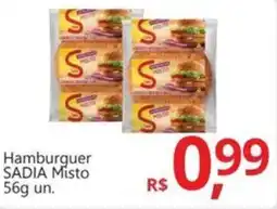 Supermercados Koch Hamburguer SADIA MistoHamburguer SADIA Misto 56g un. un. oferta