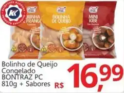 Supermercados Koch Bolinho de queijo congelado bontraz pc sabores oferta