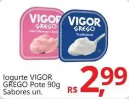 Supermercados Koch logurte VIGOR GREGO Pote Sabores un. oferta