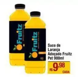 Suco de Laranja Adoçado Fruitz Pet